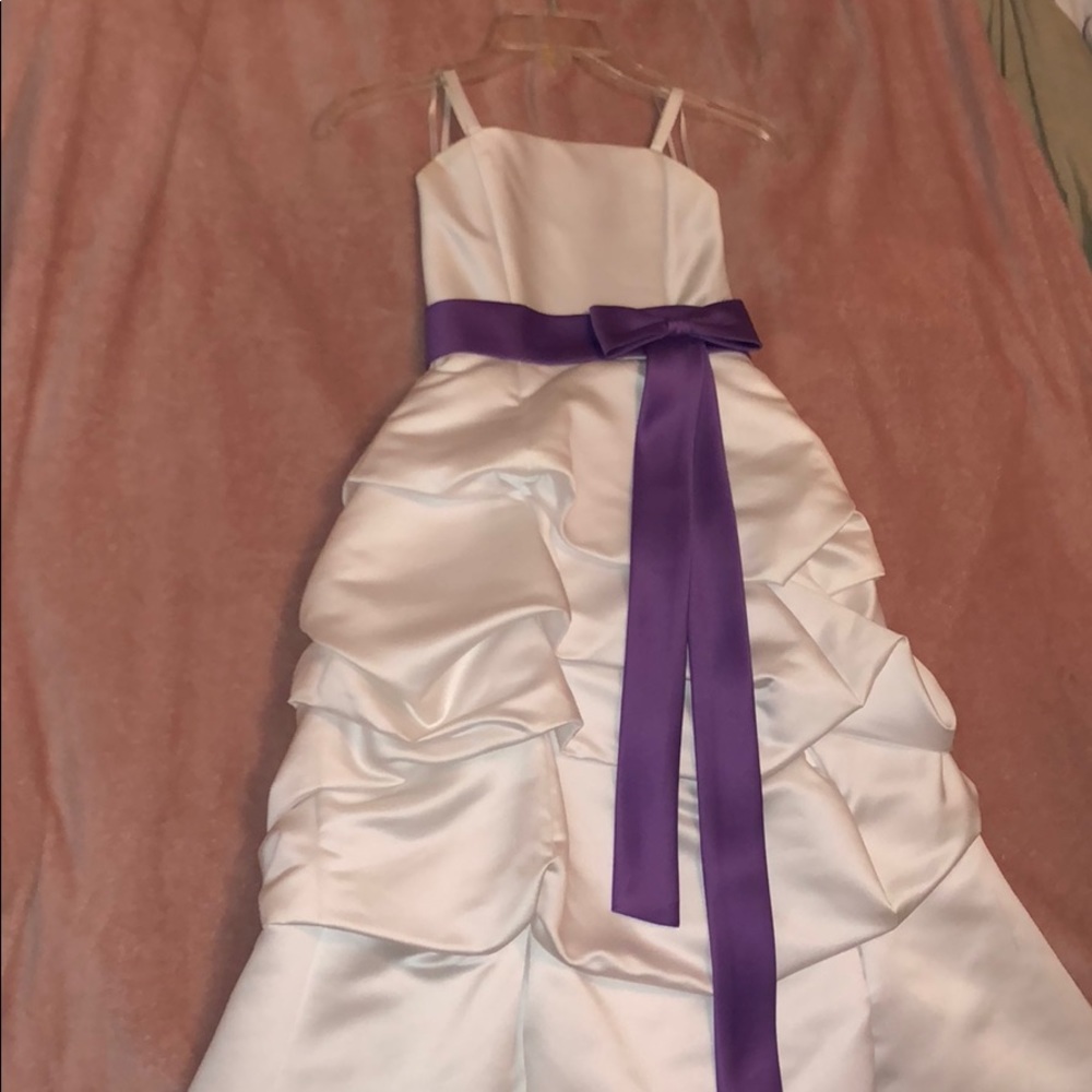 Flower girl wedding dress 💜